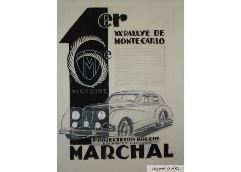 Marchal - XXe Rallye de Monte-Carlo