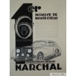 Marchal - XXe Rallye de Monte-Carlo