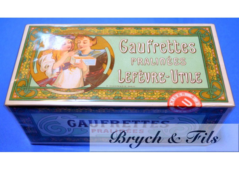 Lefevre Utile boîte "gaufrettes pralinées"