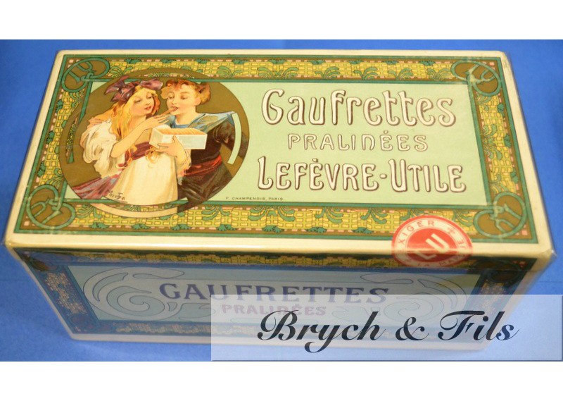 Lefevre Utile boîte "gaufrettes pralinées"