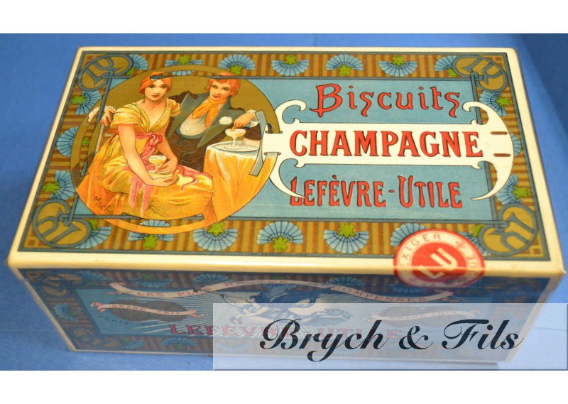 Lefevre Utile boîte "Biscuits champagne"