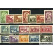 1933-37 MONACO N°119/134 TIMBRES POSTE VUES DE MONACO xx