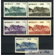 1939 MONACO N°195/199 TIMBRES POSTE STADE LOUIS II xx