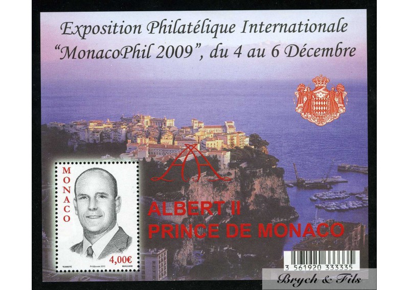 Bloc N°94 MonacoPhil 2009