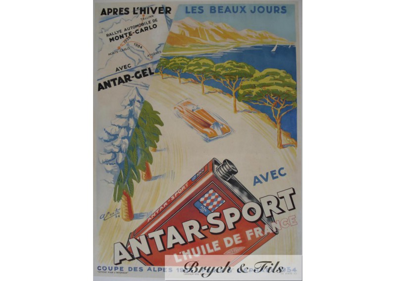 Antar - Rallye Monte-Carlo 1933-1934