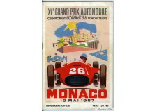 Programme Grand Prix de Monaco 1957