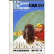 Programme Grand Prix de Monaco 1964
