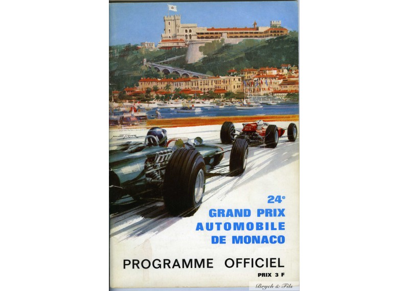 Programme Grand Prix Monaco 1966
