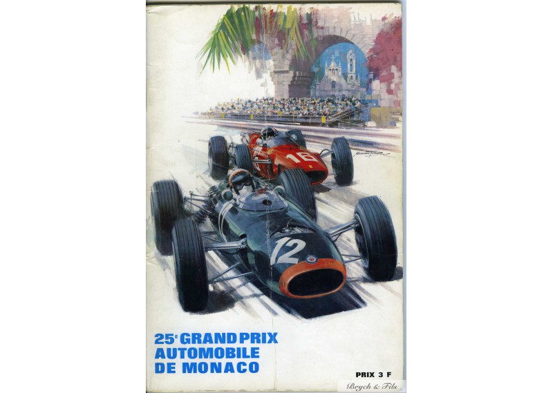 Programme Grand Prix Monaco 1967