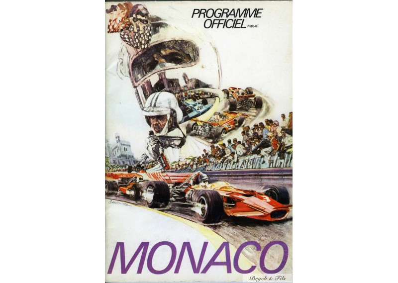 Programme Grand Prix Monaco 1971