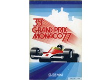 Programme Grand Prix Monaco 1977