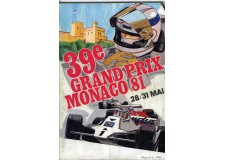 Programme Grand Prix Monaco 1981