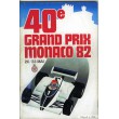 Programme Grand Prix Monaco 1982 avec Pass