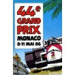 Programme Grand Prix Monaco 1986 avec Pass