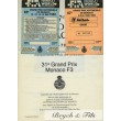 Programme Grand Prix Monaco 1989 (avec Pass)