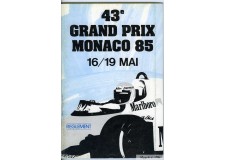 Règlement Grand Prix Monaco 1985