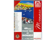 Règlement Grand Prix Monaco 1991