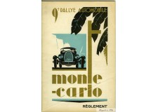 Programme Rallye Monaco 1930