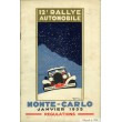 Programme Rallye Monaco 1933