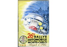 Programme Rallye Monaco 1956