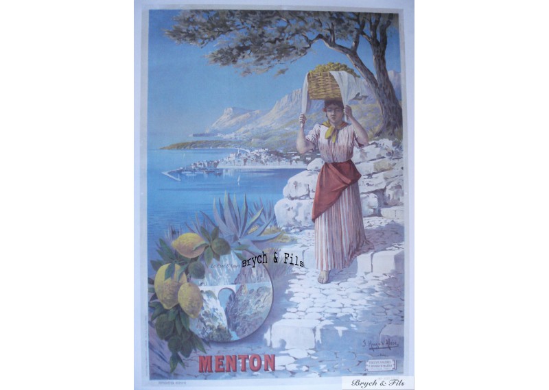 Menton Porteuse de citrons