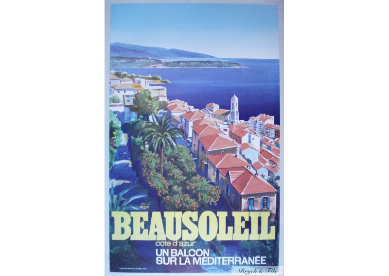 Beausoleil un balcon sur la Méditerranée