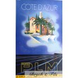 Affiche originale "PLM Côte d'Azur"