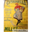 Affiche originale "Sirop Citronelli Bordeaux 1902"