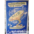 Affiche originale "Discothèque St Trop"