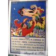 Affiche originale "Carnaval de Nice 1919"