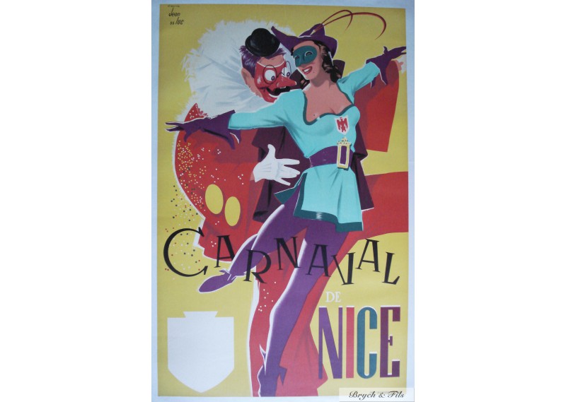 CARNAVAL DE NICE 1955