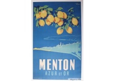 Menton azur et or