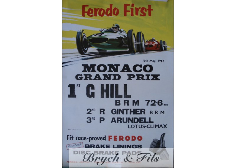 Ferodo First Monaco Grand Prix 1964