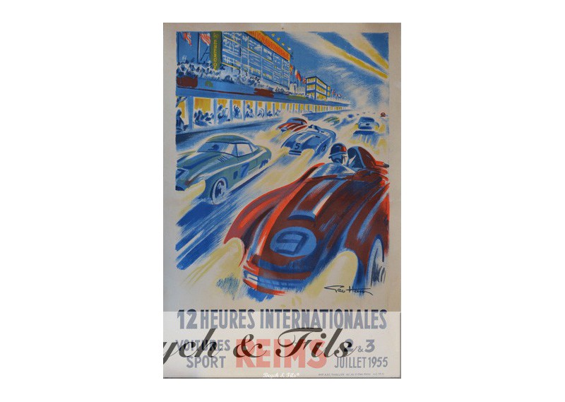 12 HEURES INTERNATIONALES REIMS 1955