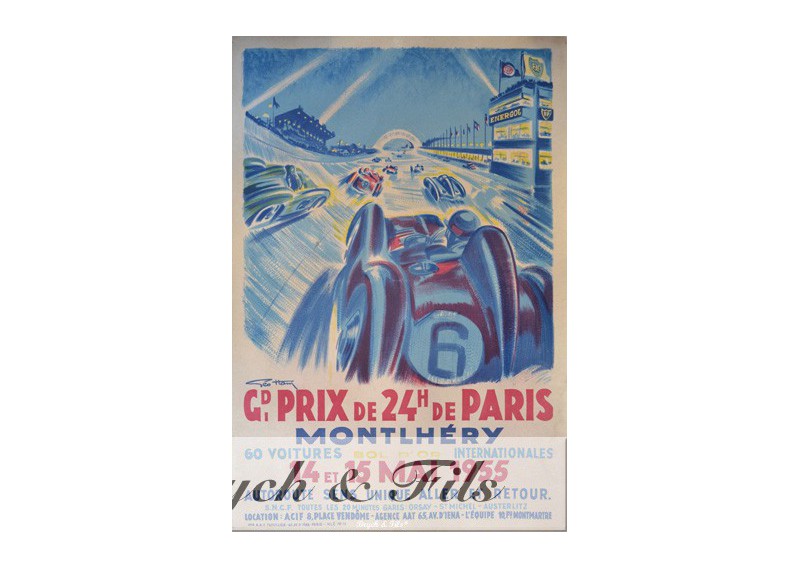 GRAND PRIX 24H DE PARIS 1955