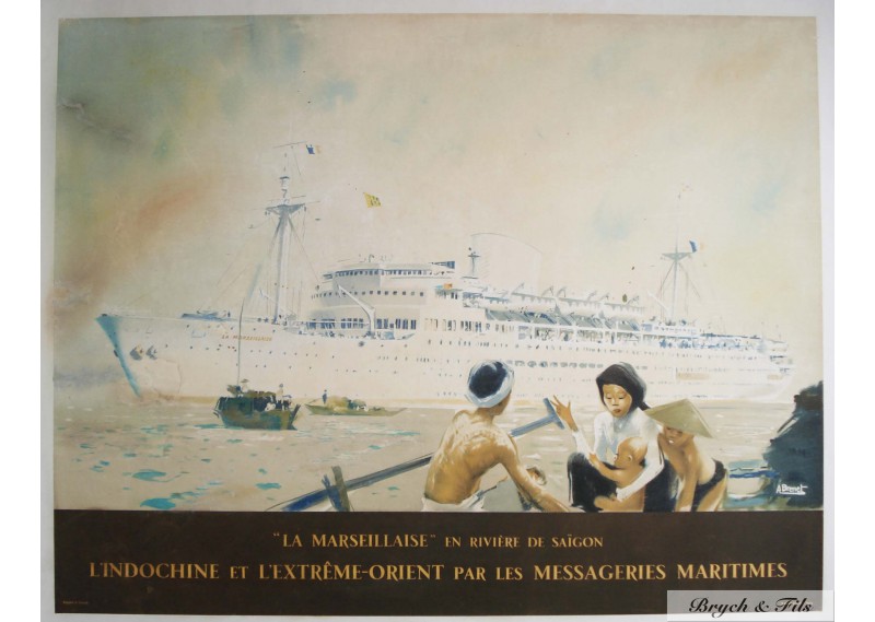 "La Marseillaise"  Messageries Maritimes
