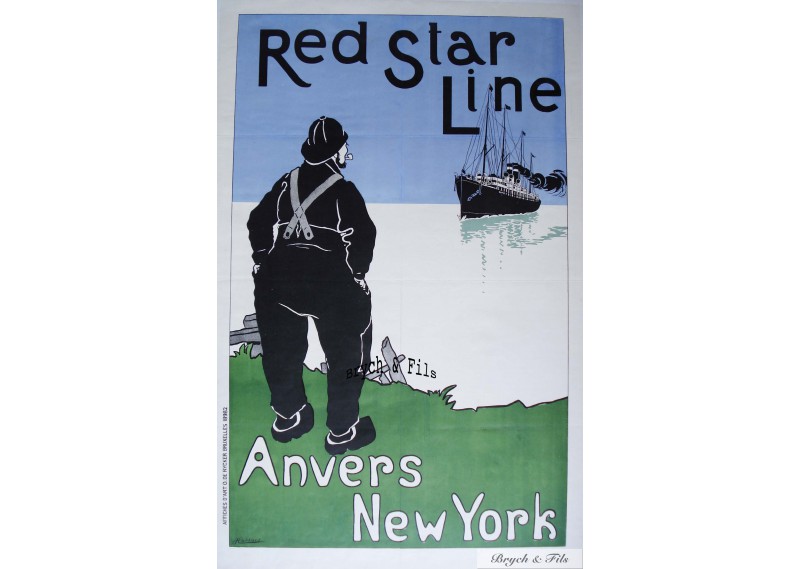 Red Star Line  "Anvers- New York"