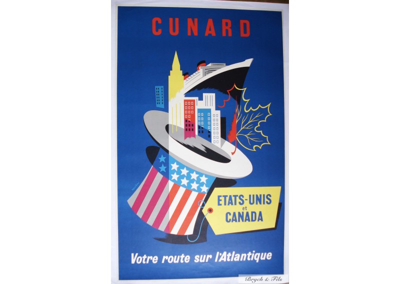 Cunard  "Etats Unis-Canada"
