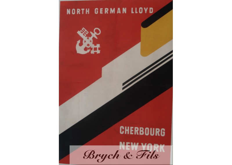 North german lloyd Cherbourg New -York