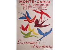 Monte carlo Les Oiseaux et Les Fleurs