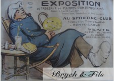 Exposition de tableaux Sporting Monte-Carlo 1917