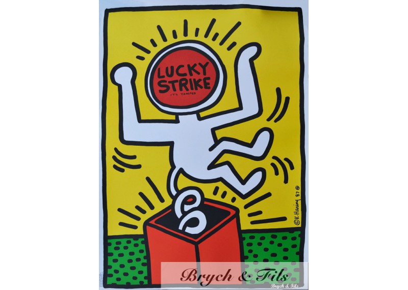 Lucky Strike Jaune rouge vert