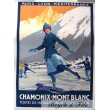 Affiche originale "Chamonix Mont Blanc"