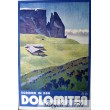 Affiche originale"Sommer in den Dolomiten"