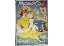 Exposition et Concours de Canots Automobiles (Jaune-Yellow)