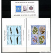 1993 MONACO ANNEE COMPLETE TIMBRES POSTE BF N°59/60-62 xx
