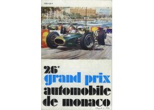 Programme Grand Prix Monaco 1968