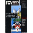 Programme Grand Prix Monaco 1987