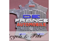  FRANCE (1964) BADGE DE CALANDRE XIIIe TOUR DE FRANCE AUTOMOBILE 1964