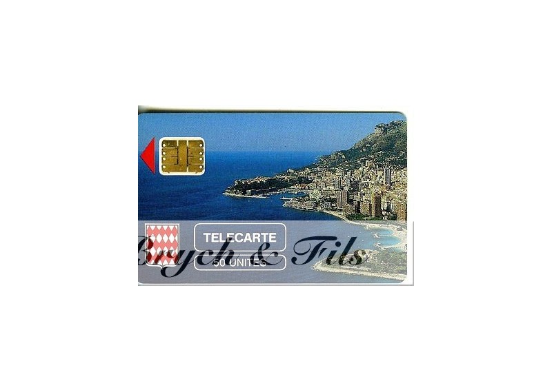 TELECARTE MONACO ROCHER DE MONACO MF2  Flèche rouge